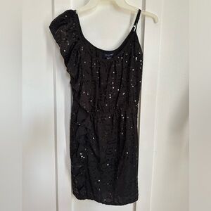 Envy Me Black Sequin dress, Size Small